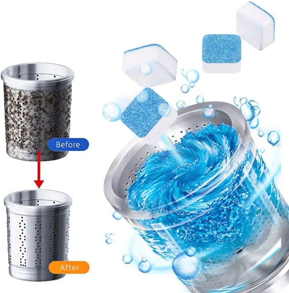 12 Pcs Washing machine detergent tablets
