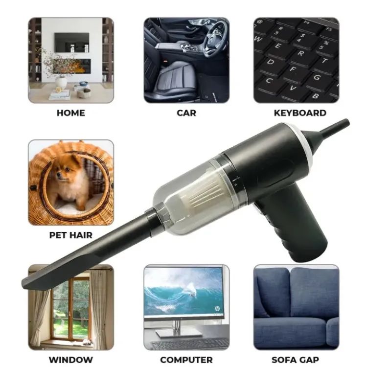 3 In 1 Portable Car Vacuum Cleaner (Multi Purpose)