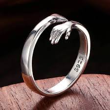 Hug Ring Silver