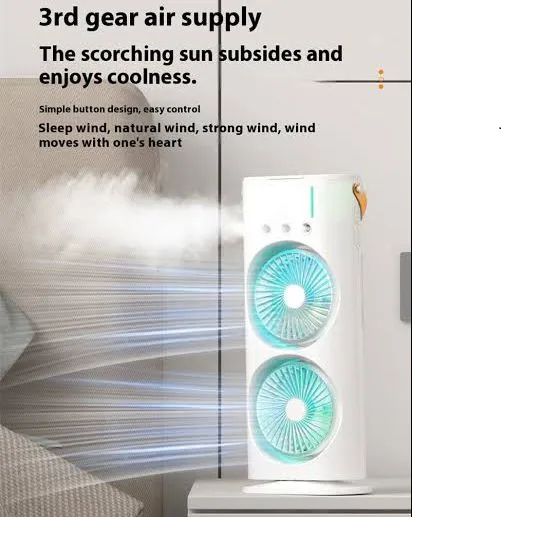 Dual Double Spray Mist Fan
